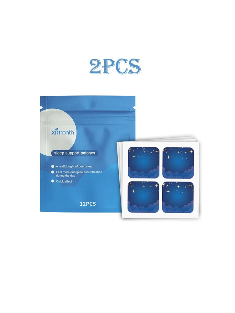 12pcs Sleep Aids Patch Herbal Sticker Insomnia Treatment