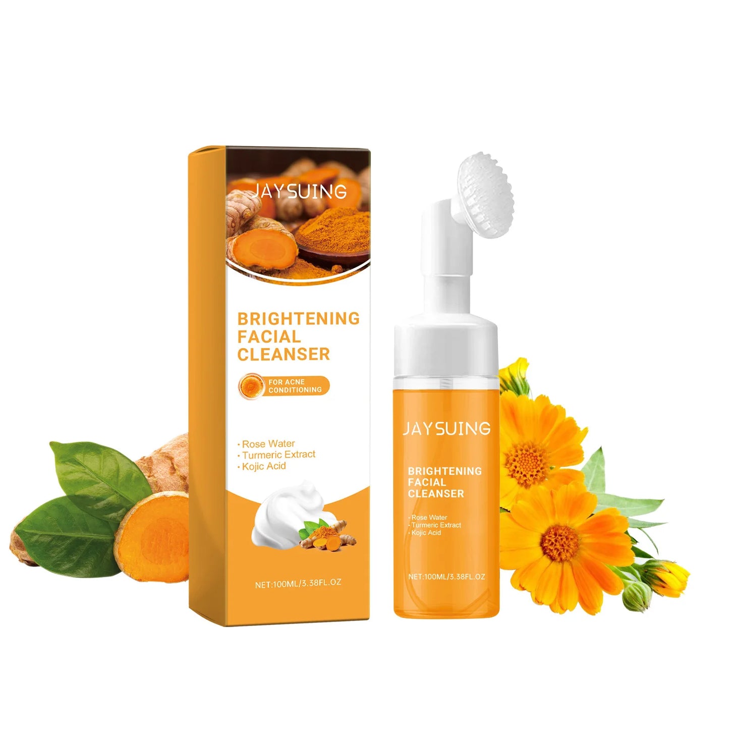 100ml Kojic Acid Turmeric Cleanser Anti Acne Oil Control