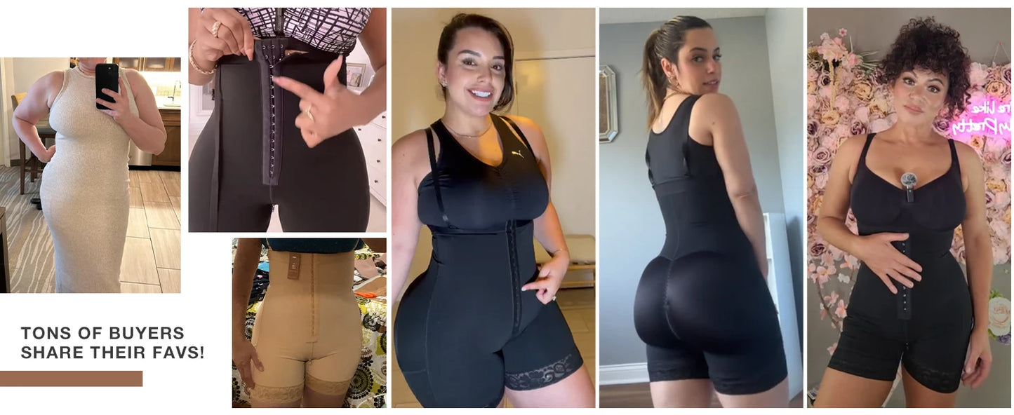 Firm Tummy & Booty Enhancement Nylon & Elastane Blend