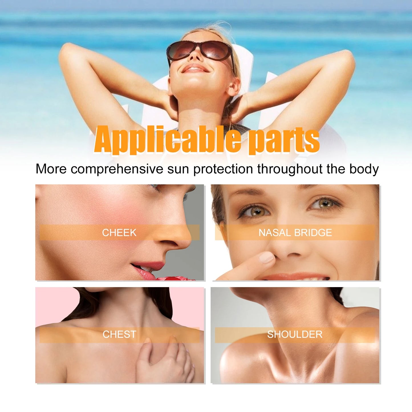 15g Sunscreen Cream Stick Spf50