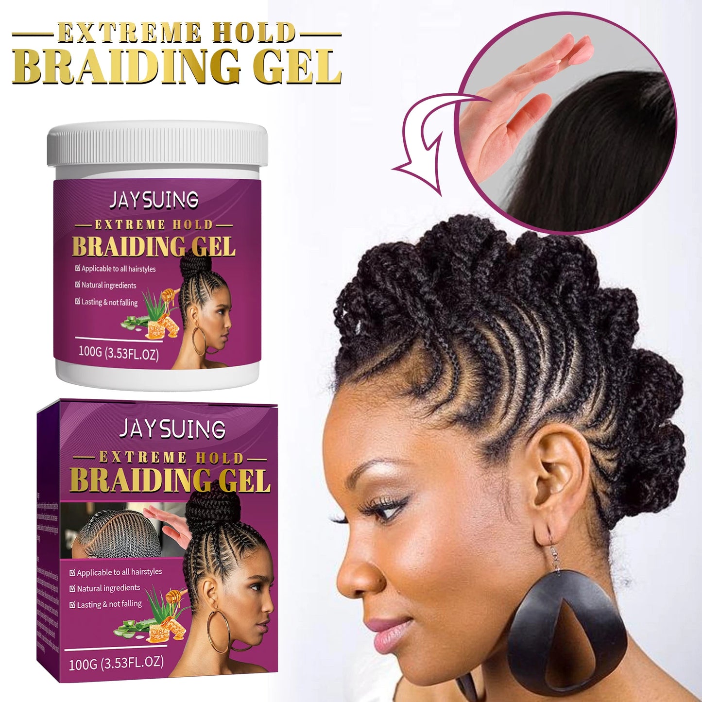 Dreadlocks Styling Wax Repair Hair Damage Dreadlocks Reduce Hair Loss Soft