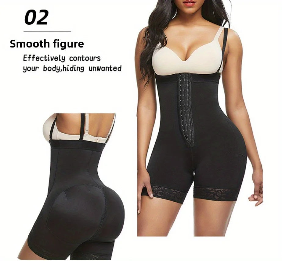 Firm Tummy & Booty Enhancement Nylon & Elastane Blend
