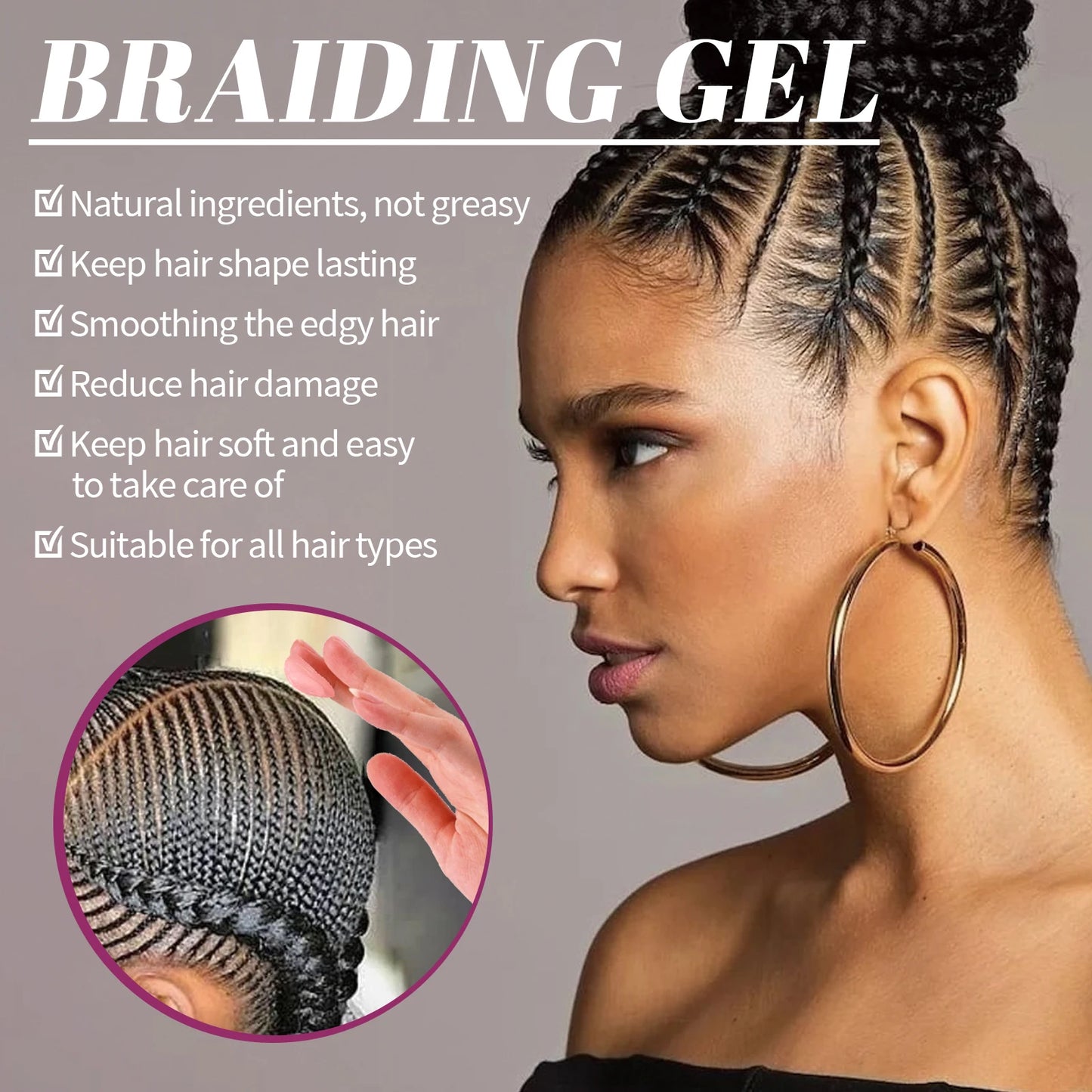 Dreadlocks Styling Wax Repair Hair Damage Dreadlocks Reduce Hair Loss Soft