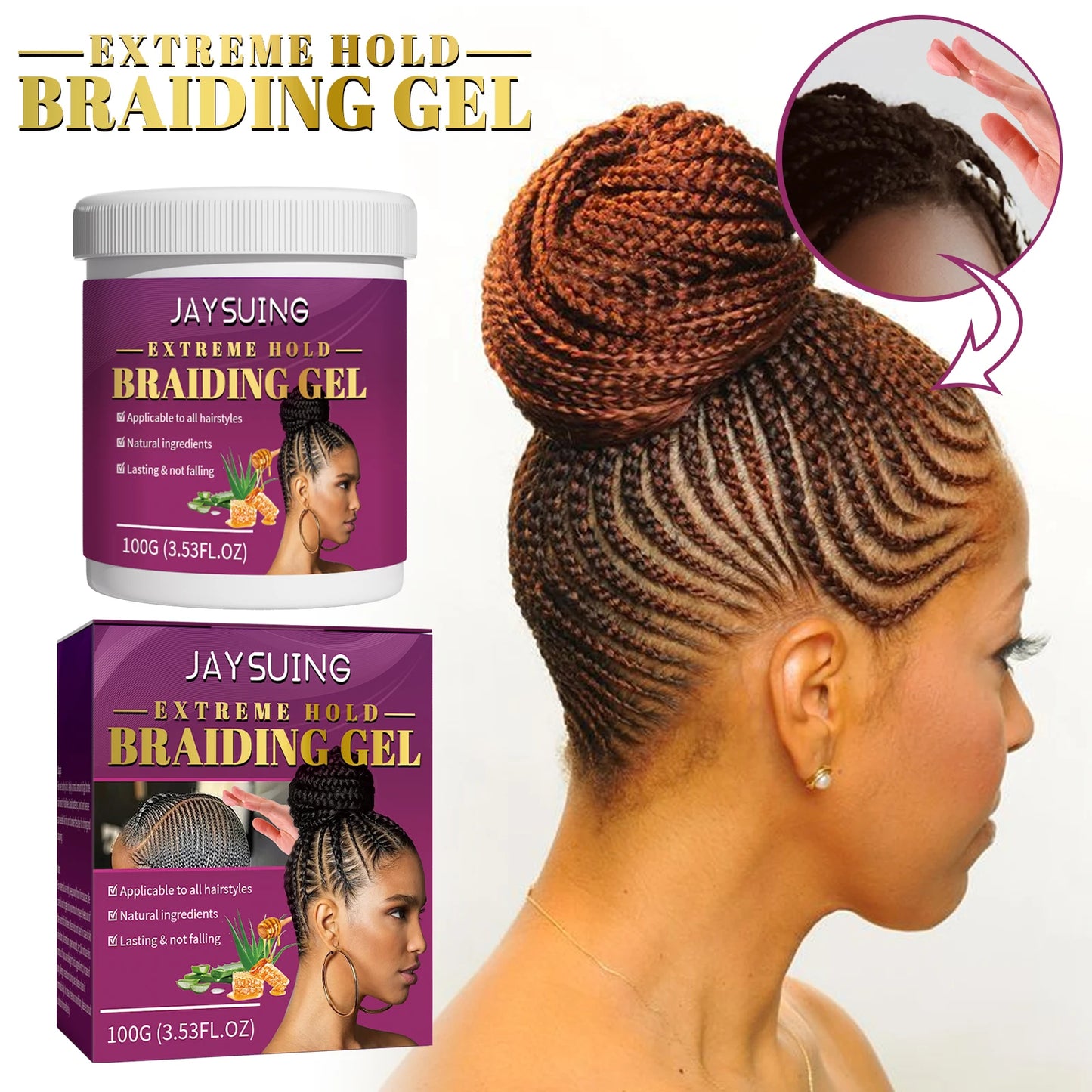 Dreadlocks Styling Wax Repair Hair Damage Dreadlocks Reduce Hair Loss Soft