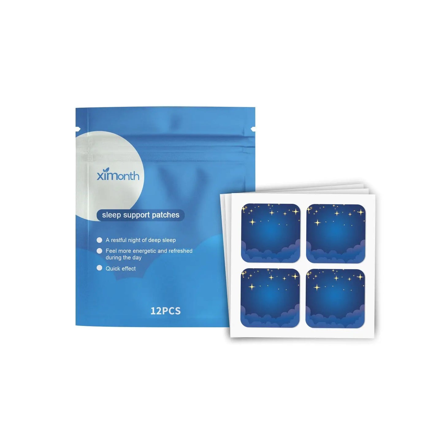 12pcs Sleep Aids Patch Herbal Sticker Insomnia Treatment