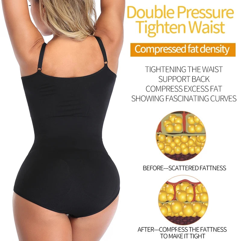 Sculpting Bodysuit Shapewear Seamless Waist Trainer Body Shaper