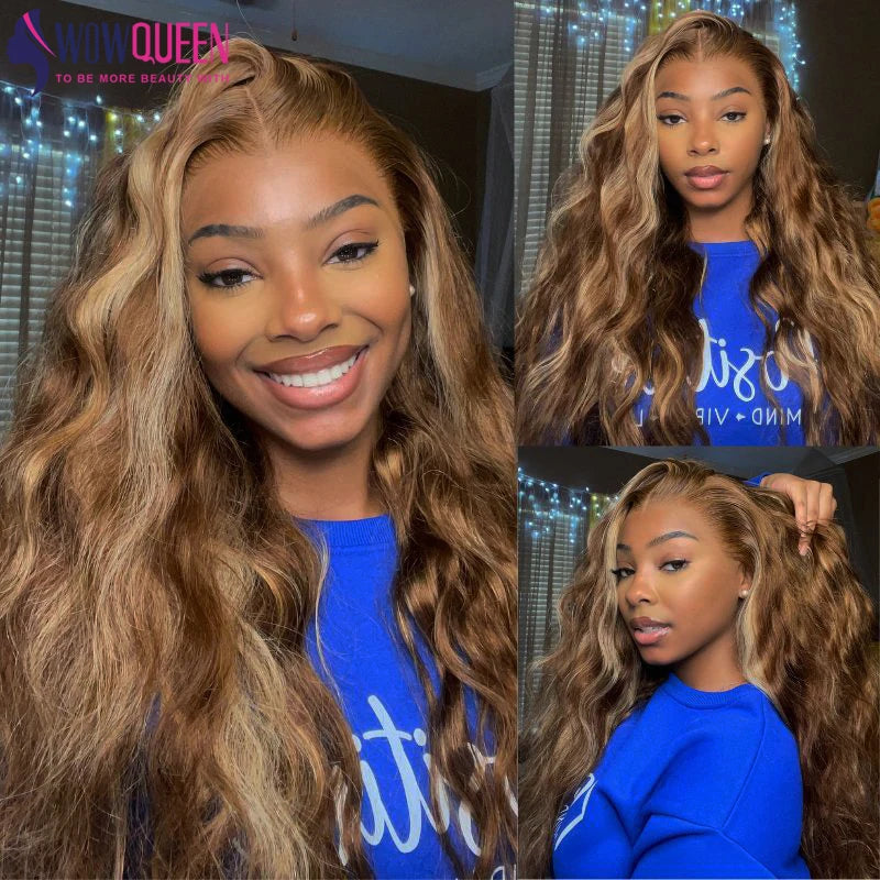Highlight Body Wave Bundles Brazilian Hair Weave Bundles