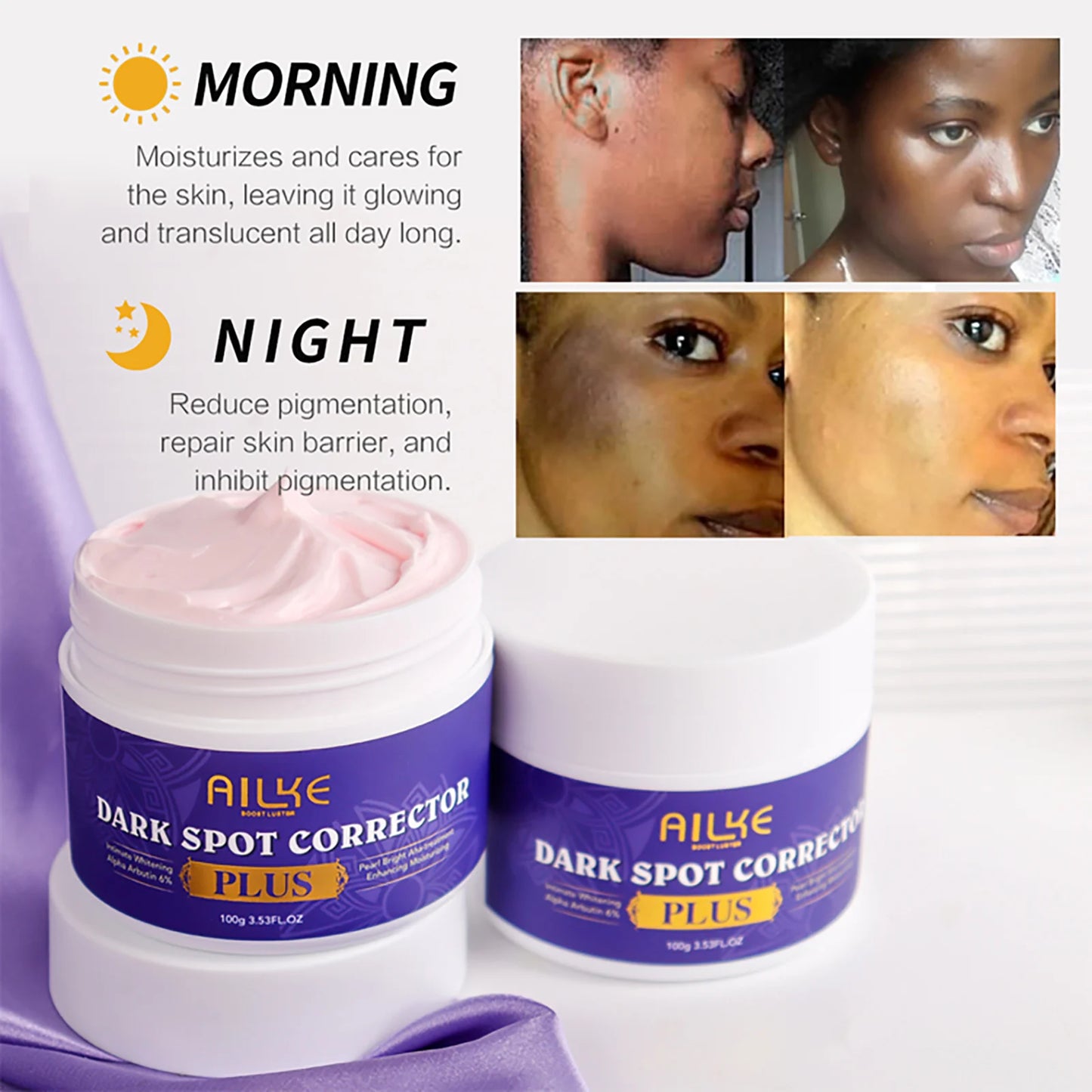 Whitening, Dark Spot & Sun Spot Removal Set, Brightening Shades, With Double Glutathione, Highly Concentrated Skin Care