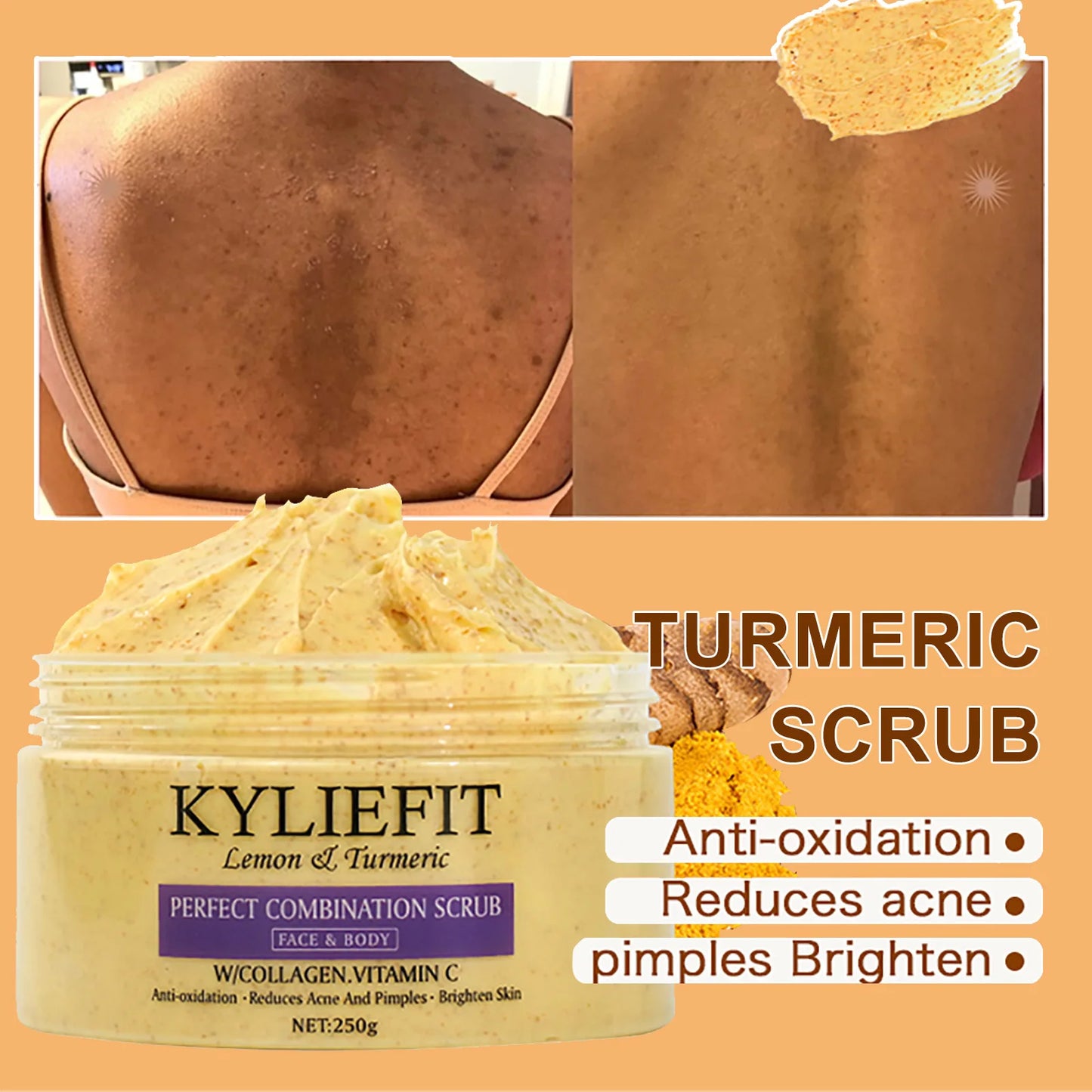 Organic Turmeric Skin Care Set,