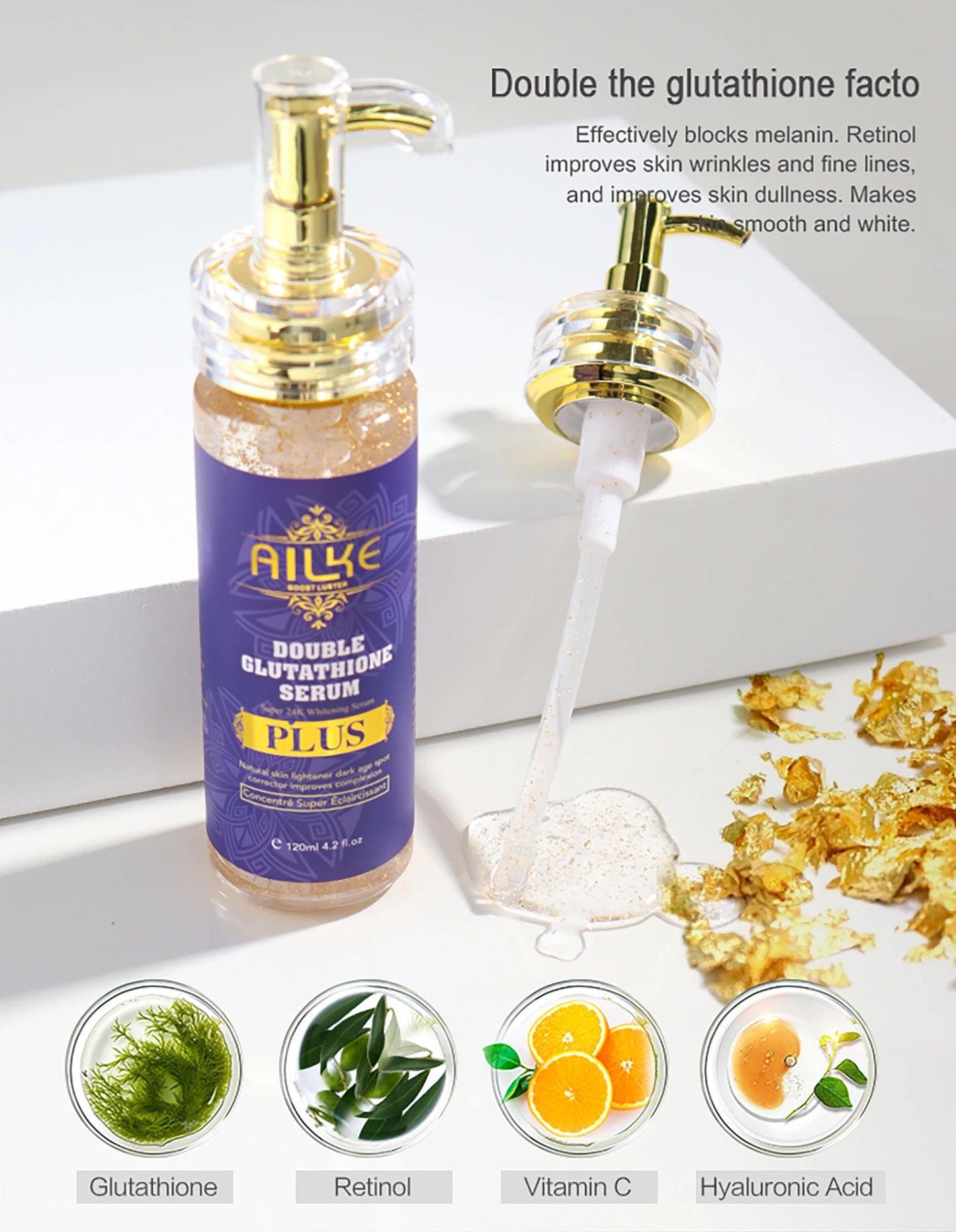 Whitening, Dark Spot & Sun Spot Removal Set, Brightening Shades, With Double Glutathione, Highly Concentrated Skin Care