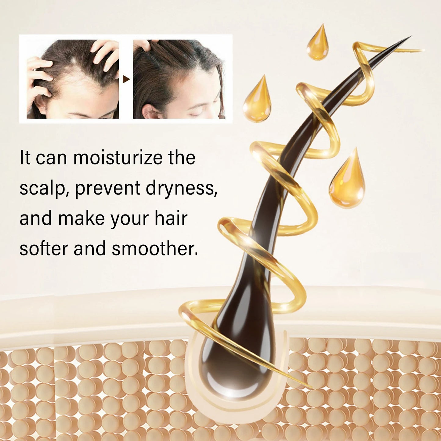 OceAura Anti Hair Thinning Shampoo Deeply Clean the Scalp Hair Moisturize the Scalp Prevent Dryness Anti Hair Thinning Shampoo