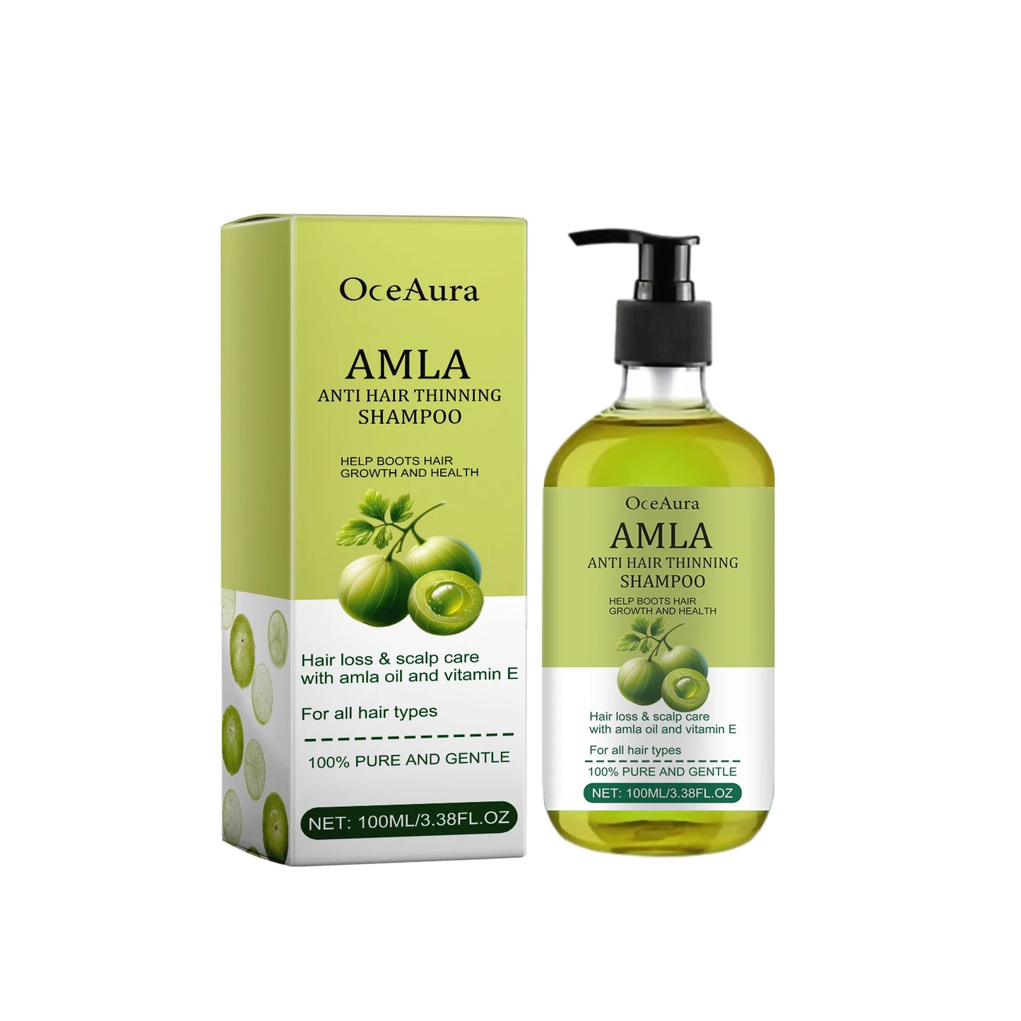 OceAura Anti Hair Thinning Shampoo Deeply Clean the Scalp Hair Moisturize the Scalp Prevent Dryness Anti Hair Thinning Shampoo