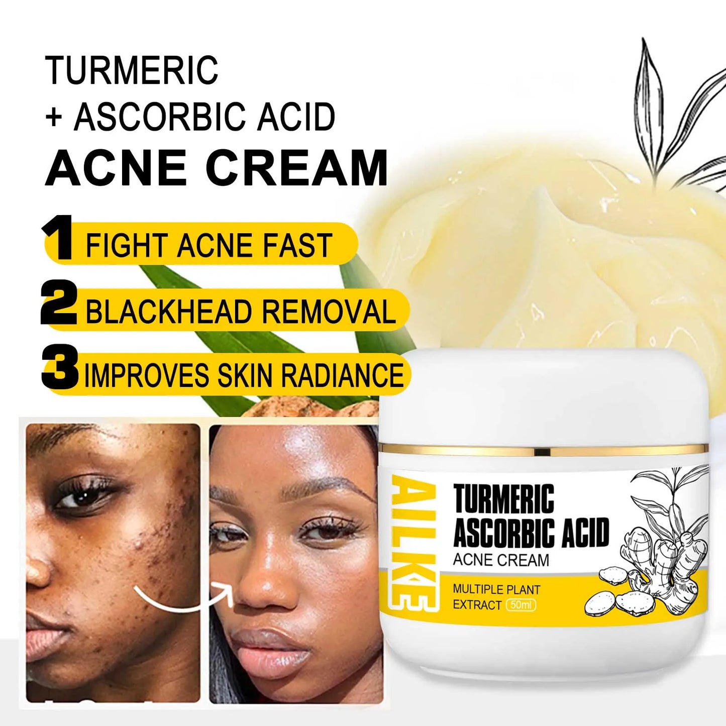 Organic Turmeric Skin Care Set,