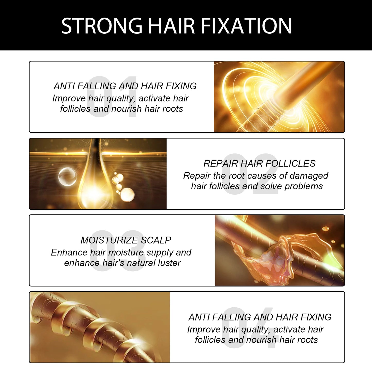 Biotin Rosemary Shampoo Care Set Shampoo Conditioner For All Hair Types