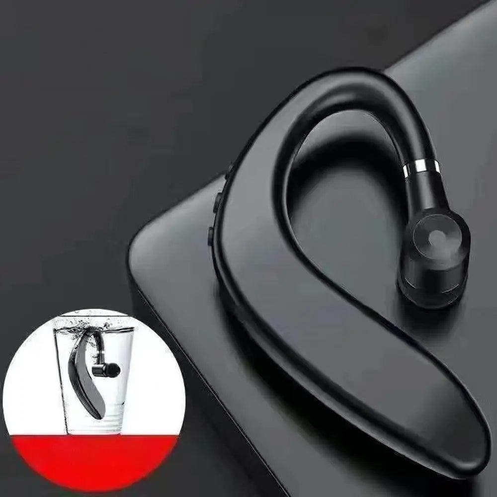 Sports Business Single Ear Headset Handsfree headphones With Mic