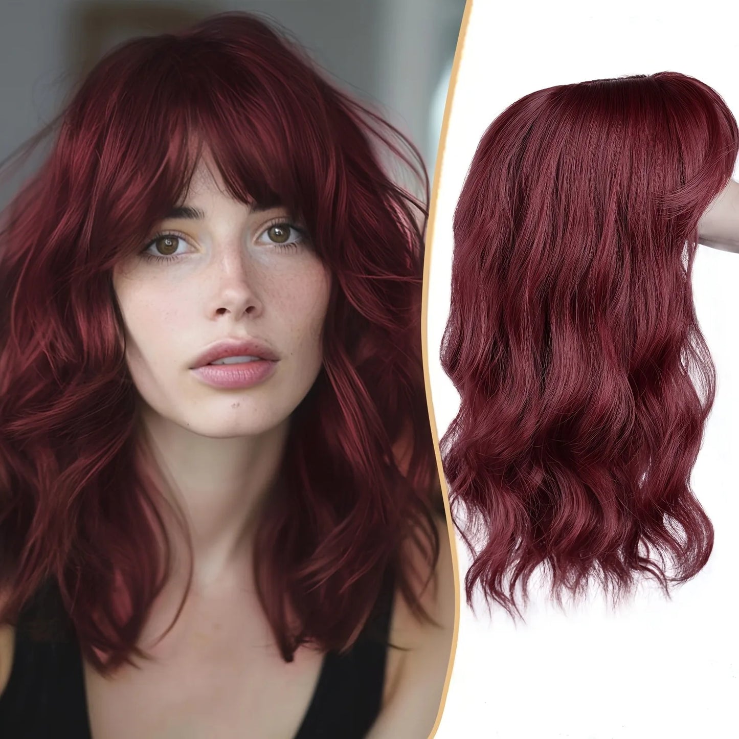 Hair Toppers For Women, 14inch Curly Hair Topper For Women