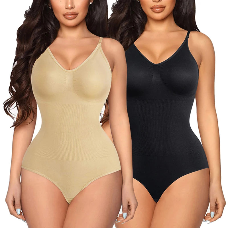Sculpting Bodysuit Shapewear Seamless Waist Trainer Body Shaper