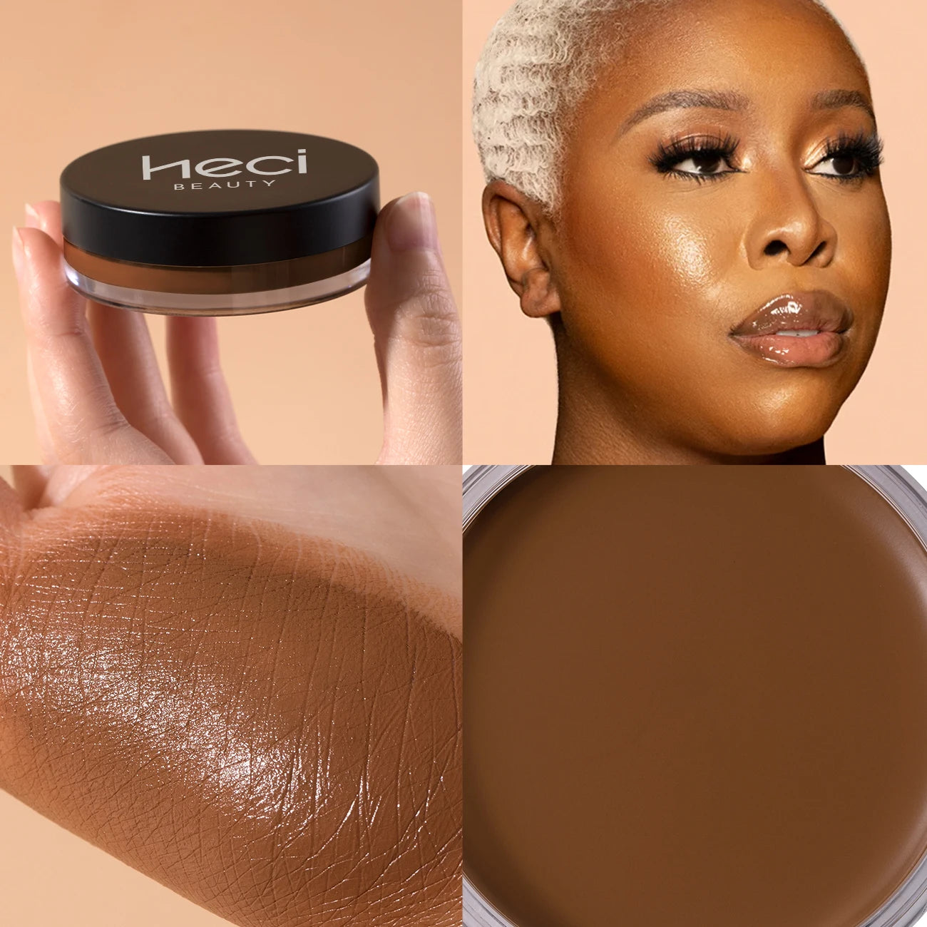 Waterproof Foundation Full Coverage, Oil-control Matte Cream Foundation