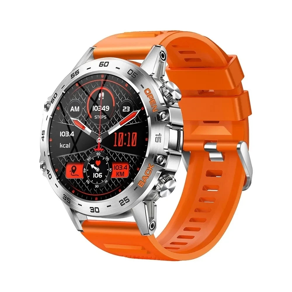 Smartwatch 1.39" Bluetooth Fitness Heart Rate Health For Android IOS