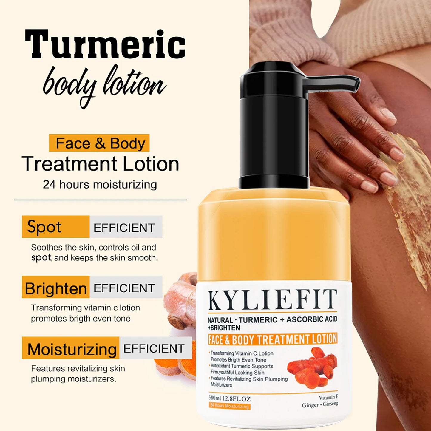 Organic Turmeric Skin Care Set,