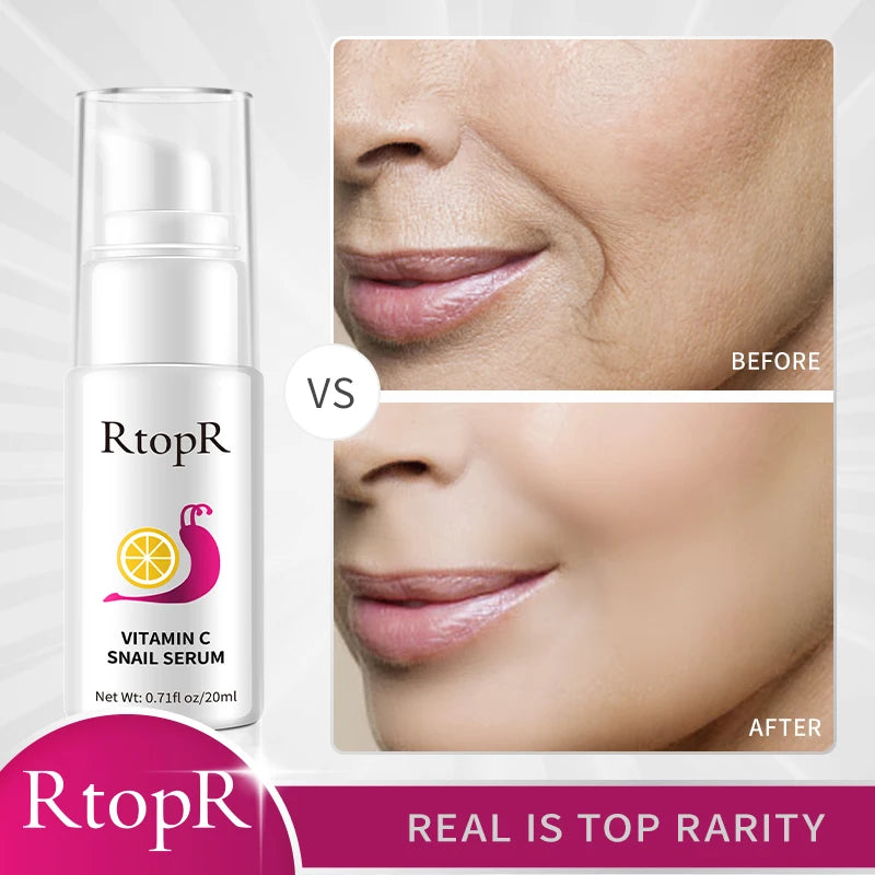 Vitamin C Snail Essence Anti-aging Anti-wrinkle Shrink Pores