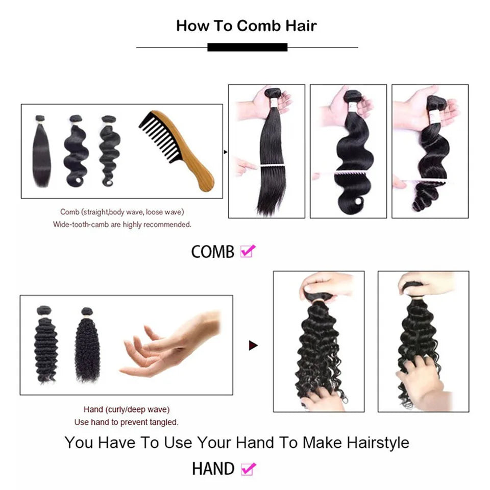 Kinky Curly Hair Extensions Drawstring Puff Ponytail Brazilian Real Human