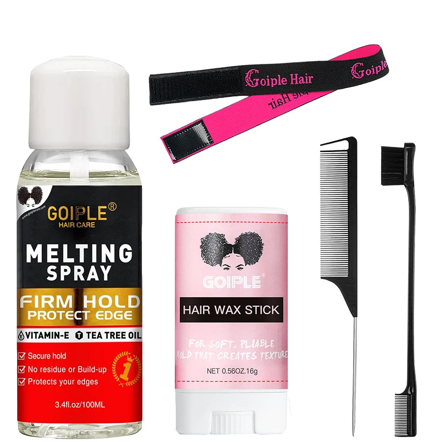 Melting and Holding Spray for Lace Wigs Invisible Bond