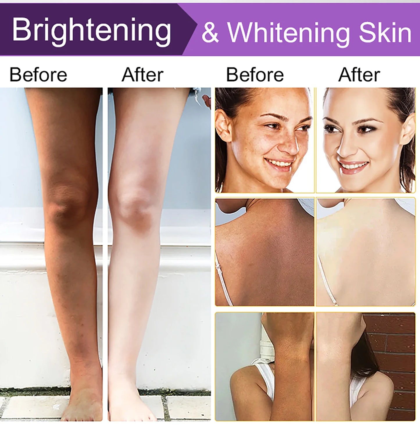 Double Glutathione & Vitamin C Skin Care Set, Whitening, Brightening,