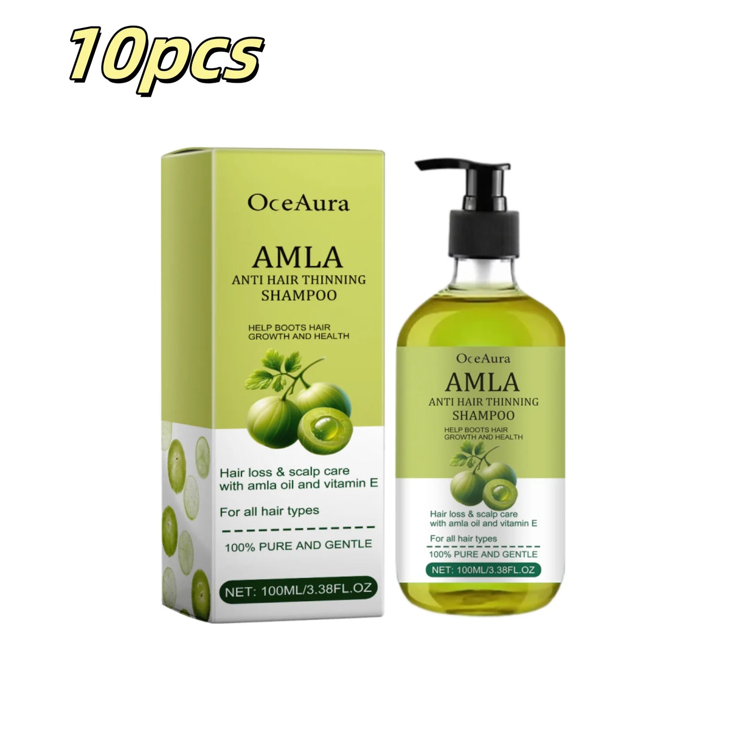 OceAura Anti Hair Thinning Shampoo Deeply Clean the Scalp Hair Moisturize the Scalp Prevent Dryness Anti Hair Thinning Shampoo