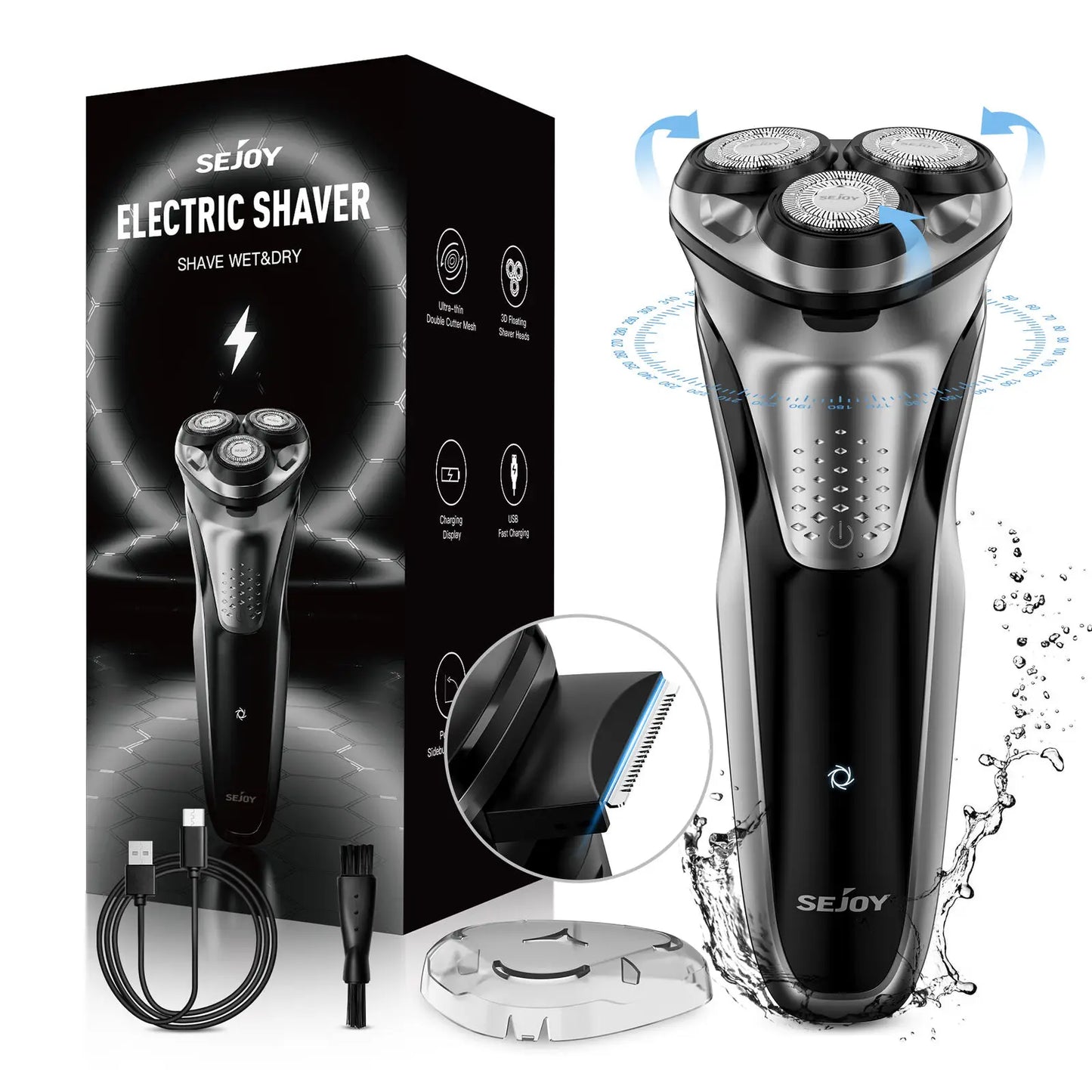 Shaving Machine Rechargeable Hair Trimmer Waterproof Razor