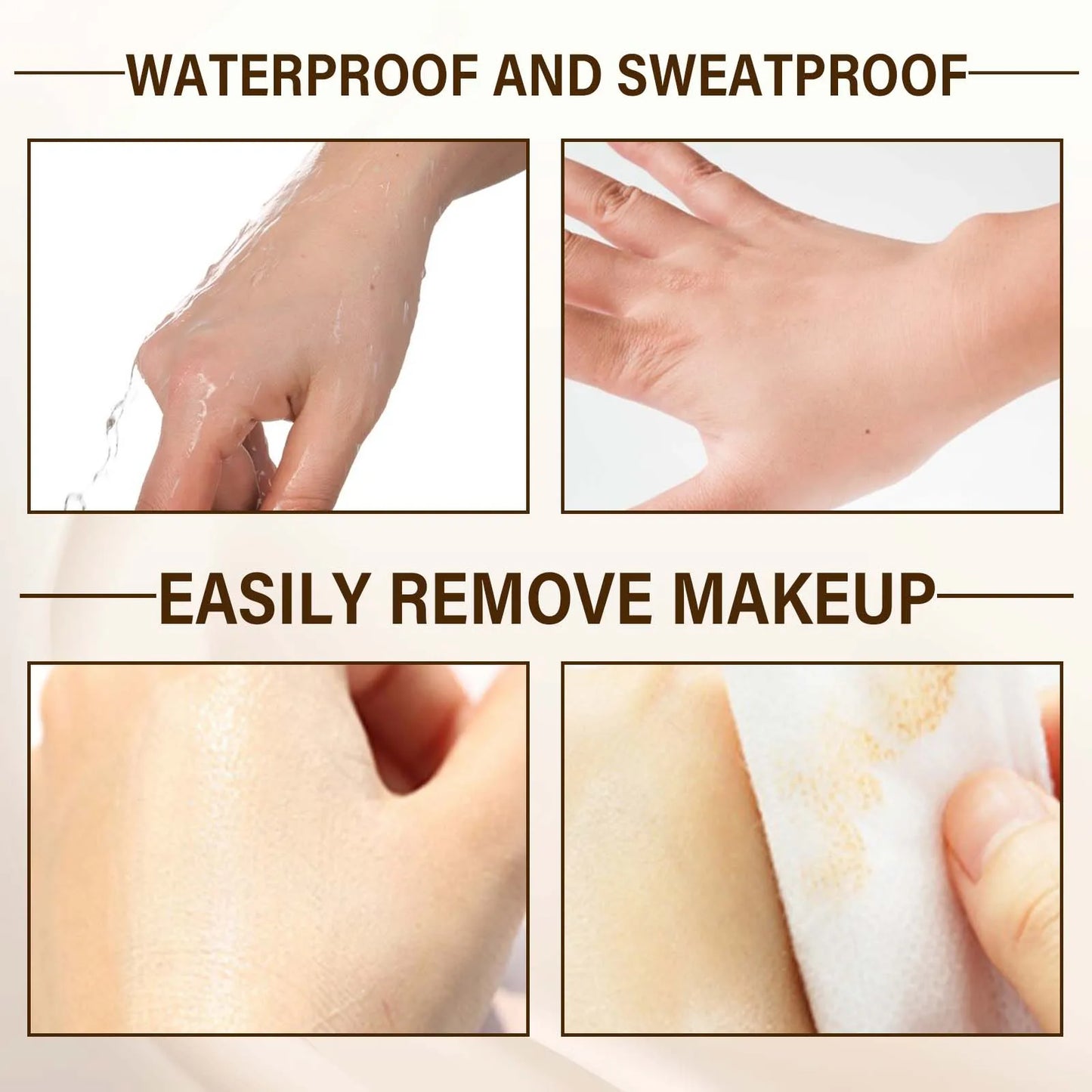 Liquid Foundation Temperature Color Changing Waterproof