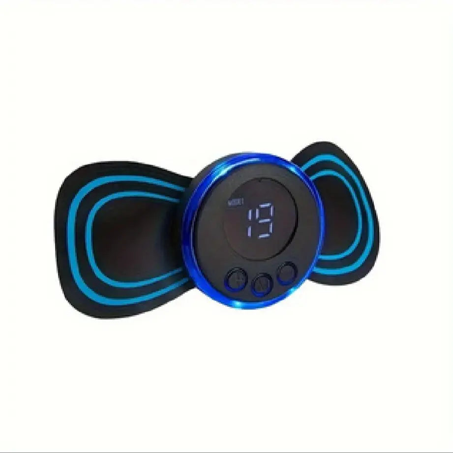 Portable Mini Massage Patch, Full Body Sports Massager for Shoulder, Neck, Whole Body