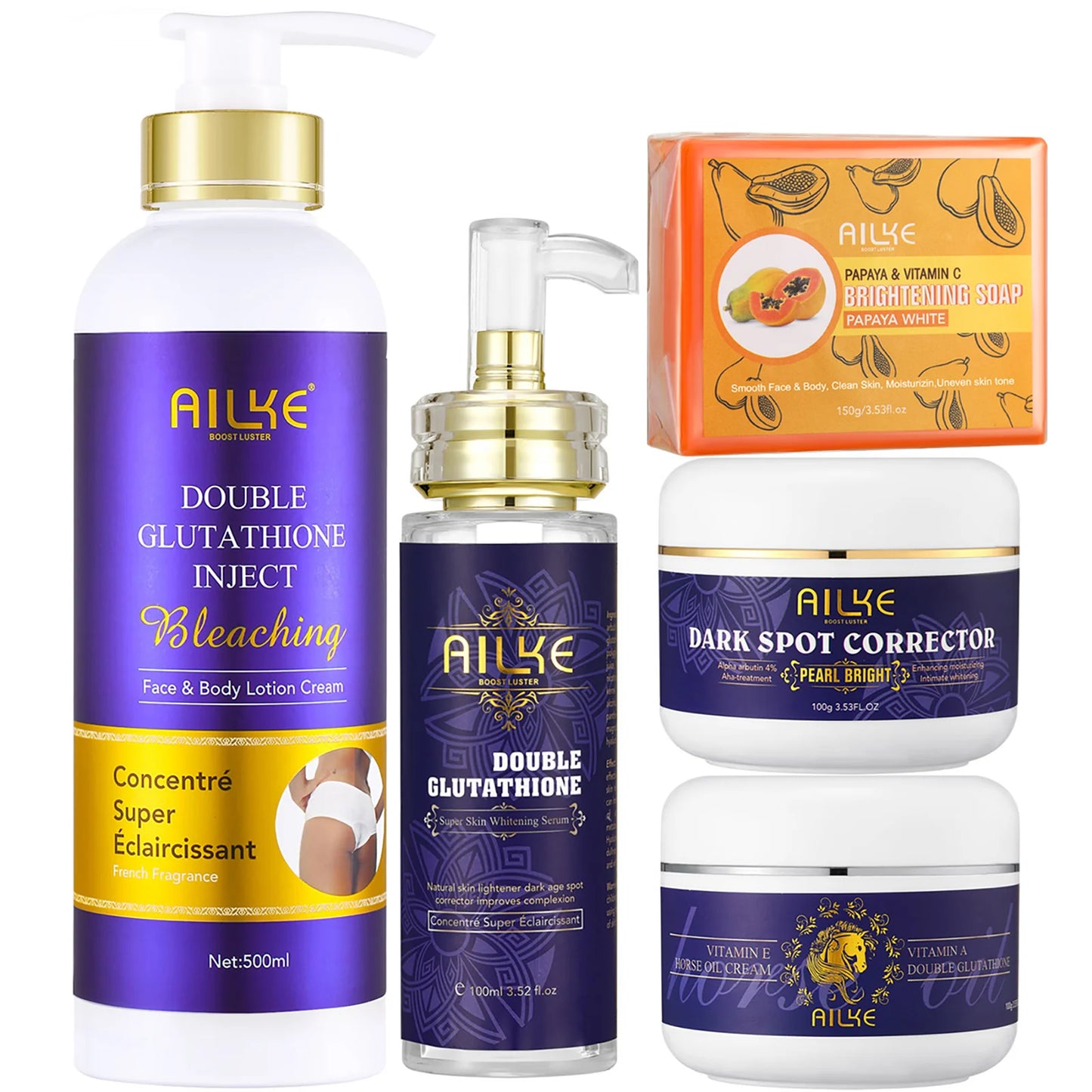 5-in-1 Women Skin Care Kit, With Body Lotion