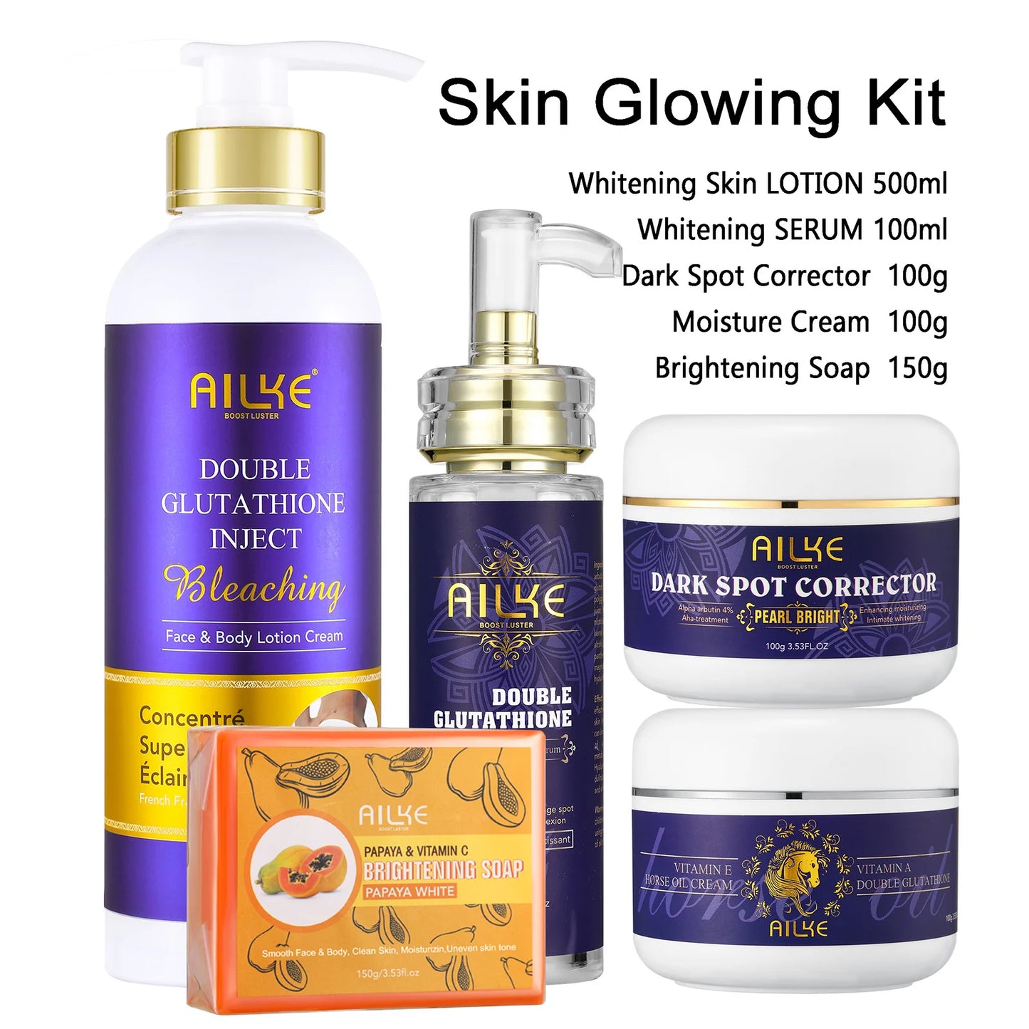 5-in-1 Women Skin Care Kit, With Body Lotion