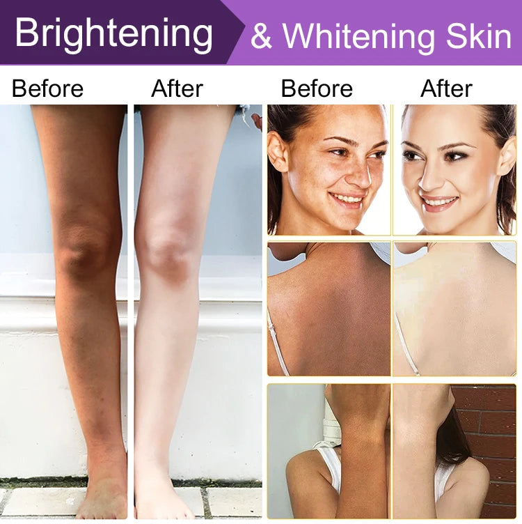Whitening, Dark Spot & Sun Spot Removal Set, Brightening Shades, With Double Glutathione, Highly Concentrated Skin Care
