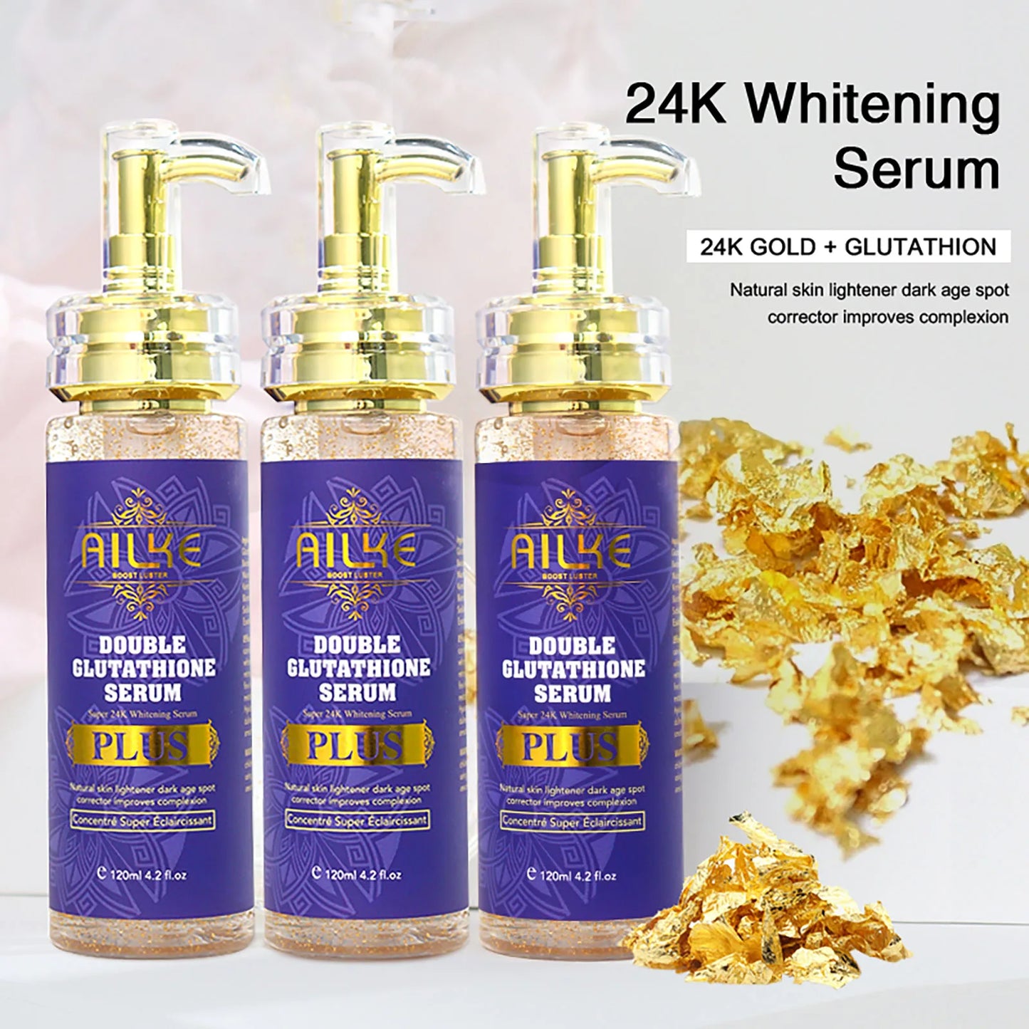 Whitening, Dark Spot & Sun Spot Removal Set, Brightening Shades, With Double Glutathione, Highly Concentrated Skin Care