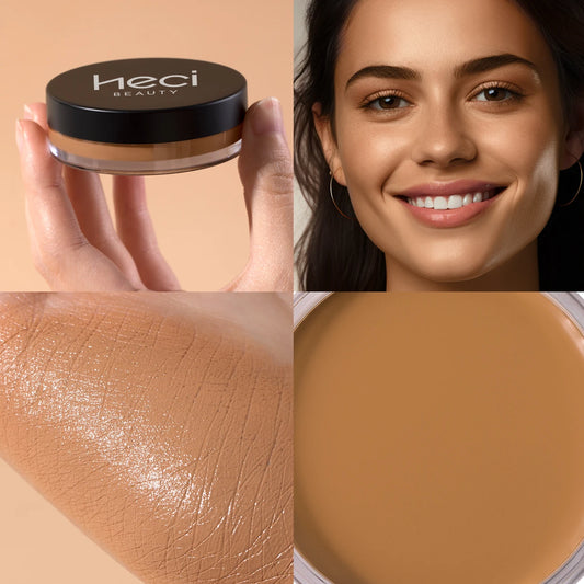 Waterproof Foundation Full Coverage, Oil-control Matte Cream Foundation