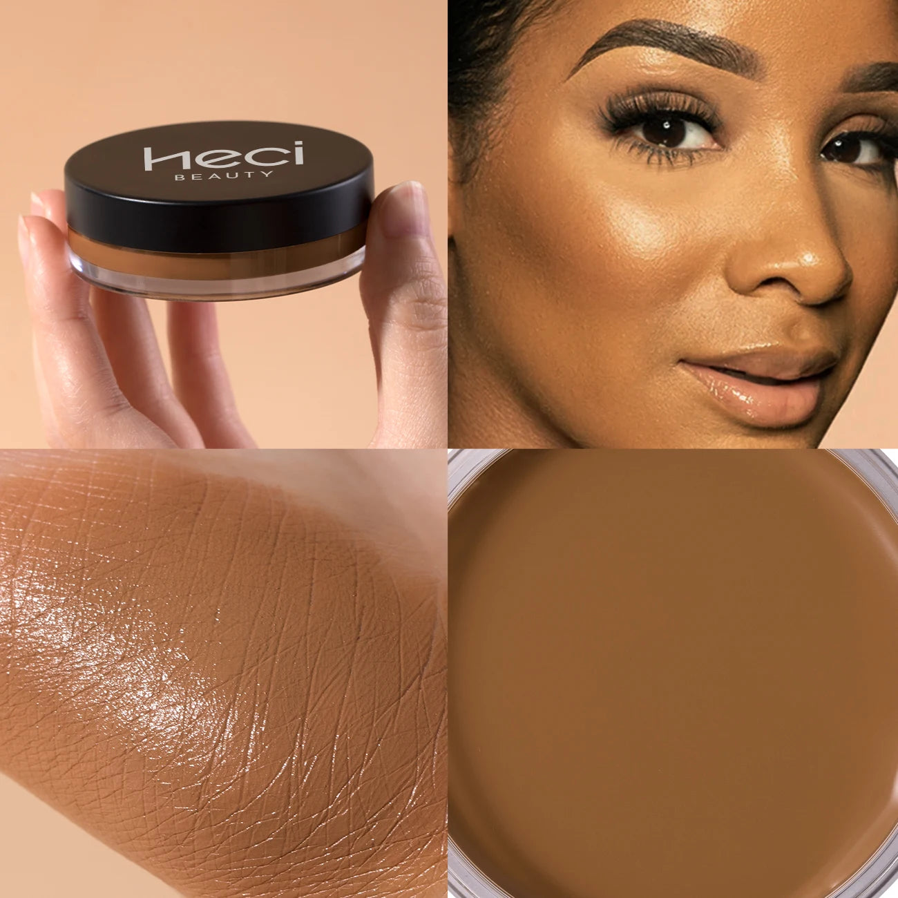 Waterproof Foundation Full Coverage, Oil-control Matte Cream Foundation