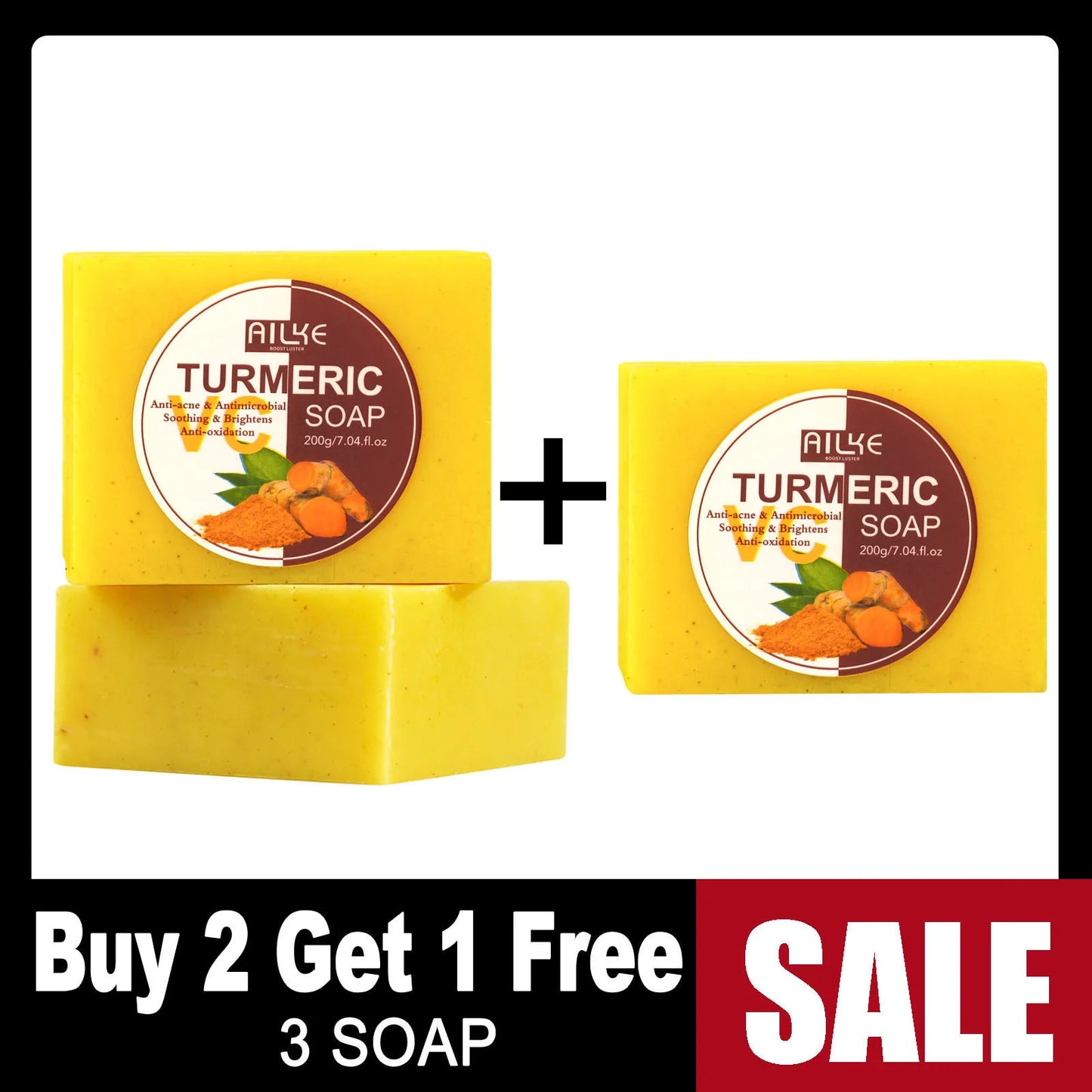 Organic Turmeric Skin Care Set,