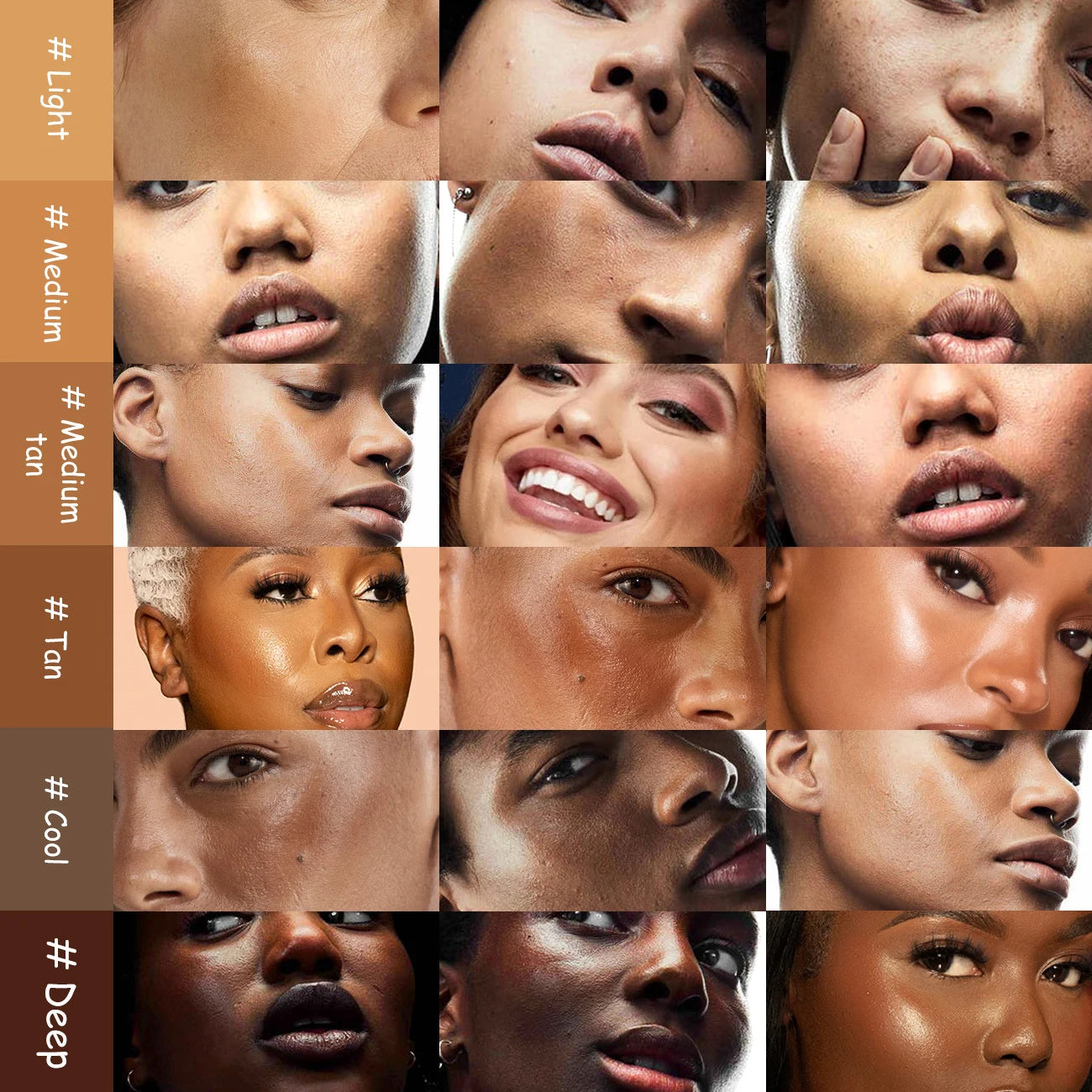 Waterproof Foundation Full Coverage, Oil-control Matte Cream Foundation