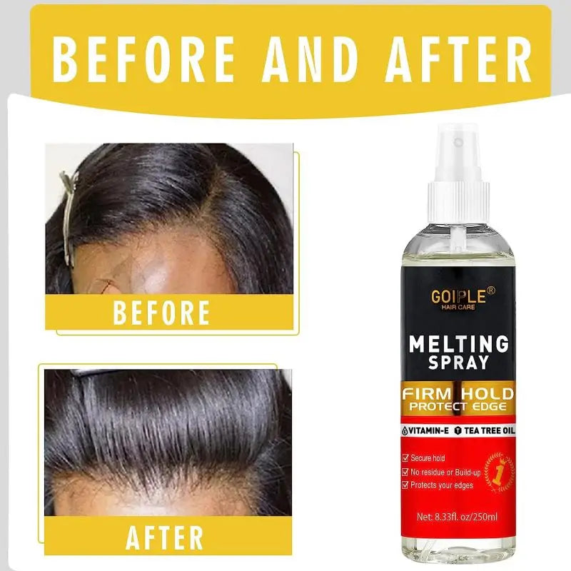 Melting and Holding Spray for Lace Wigs Invisible Bond