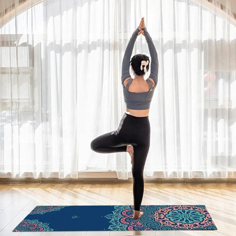 Yoga Blanket Skidless Quick Dry Towel Microfiber Sweat Absorbent Beach Essentials For Hot Yoga Pilates And Workout