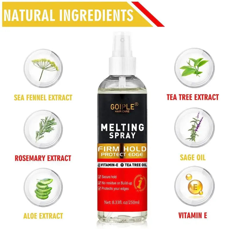 Melting and Holding Spray for Lace Wigs Invisible Bond