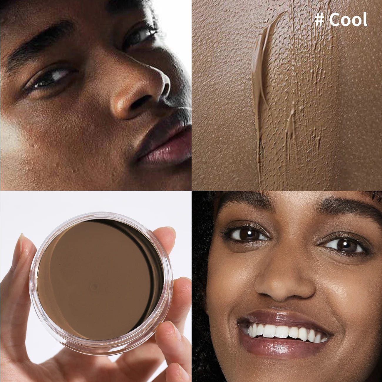 Waterproof Foundation Full Coverage, Oil-control Matte Cream Foundation