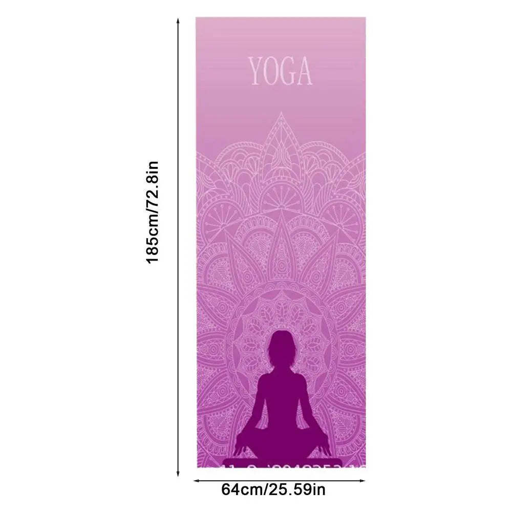 Yoga Blanket Skidless Quick Dry Towel Microfiber Sweat Absorbent Beach Essentials For Hot Yoga Pilates And Workout