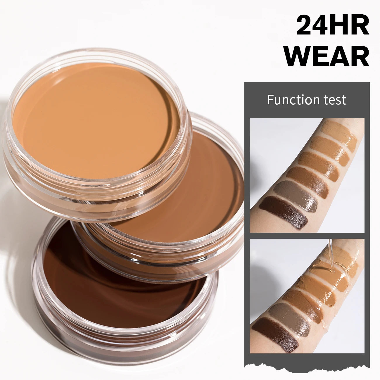 Waterproof Foundation Full Coverage, Oil-control Matte Cream Foundation