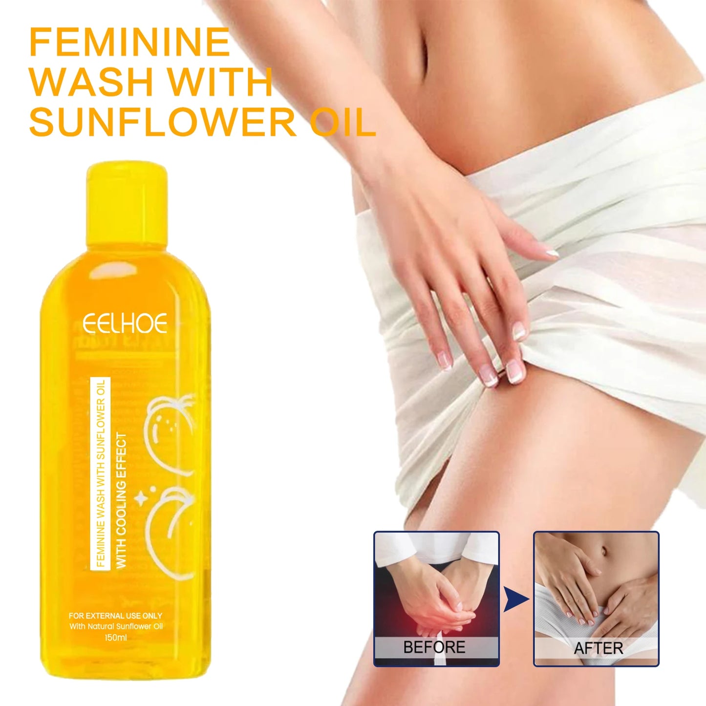 Women Shower Gel Body Private Parts Cleansing Refreshing