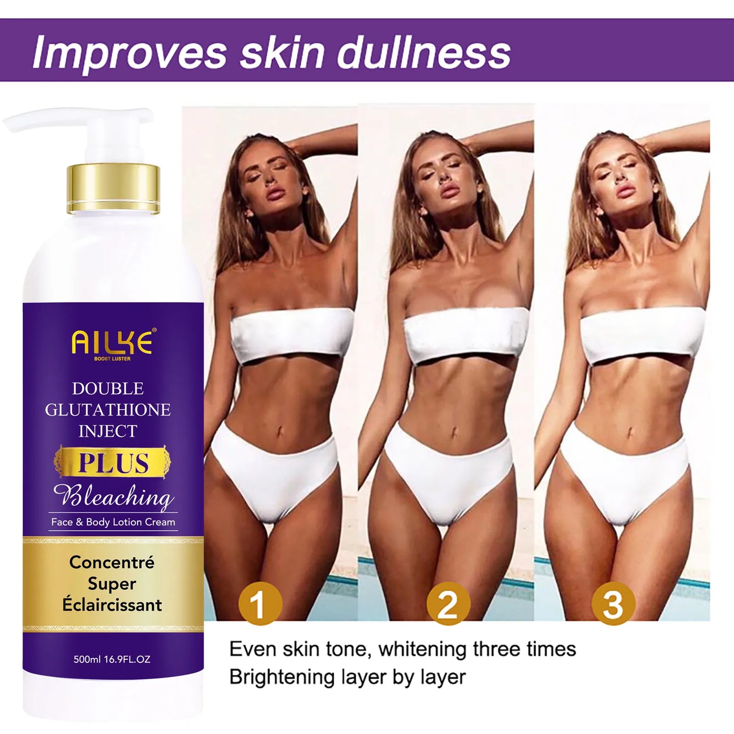 Whitening, Dark Spot & Sun Spot Removal Set, Brightening Shades, With Double Glutathione, Highly Concentrated Skin Care