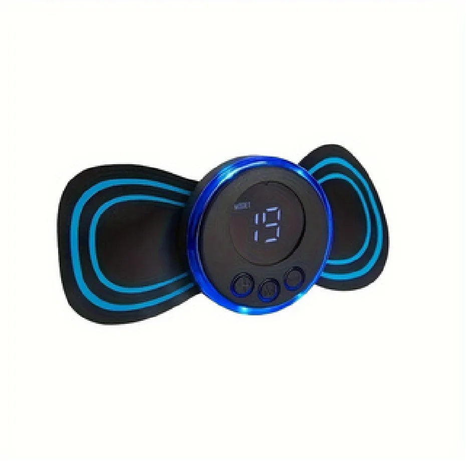 Portable Mini Massage Patch, Full Body Sports Massager for Shoulder, Neck, Whole Body