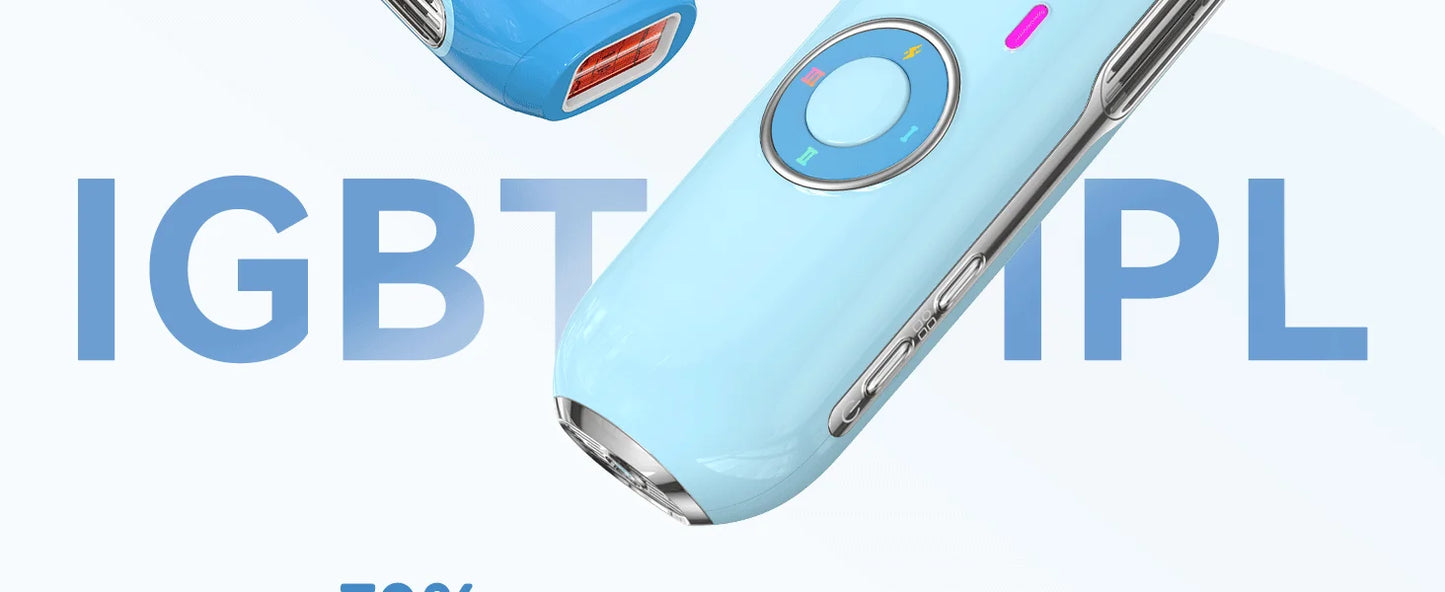 Hair Removal Laser IPL 22J Unlimted IGBT 5.2 cm² light Quick Flashes Painless Epilator Face Armpit Bikini Treament Boay Laser